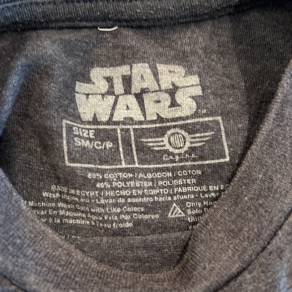 Star Wars T Shirt size small 6/7 baby Yoda - Picture 3 of 6